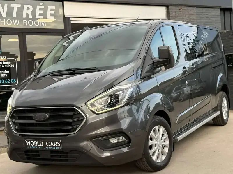 Gris Utilisé 2020 Ford Transit Custom Van | 26 990 € (Prix assez cher) - Image 1/4