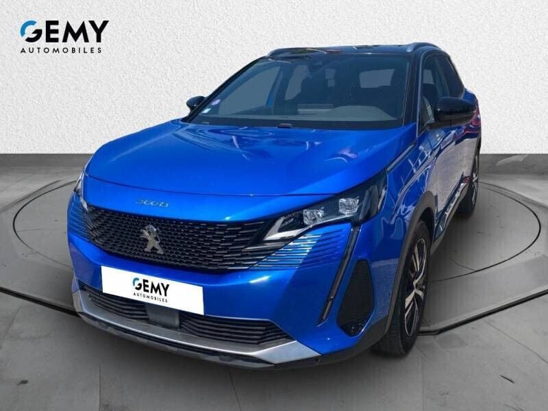 Vert Utilisé 2021 Peugeot 3008 GT-line | 18 960 € (Bon prix) - Image 1/4