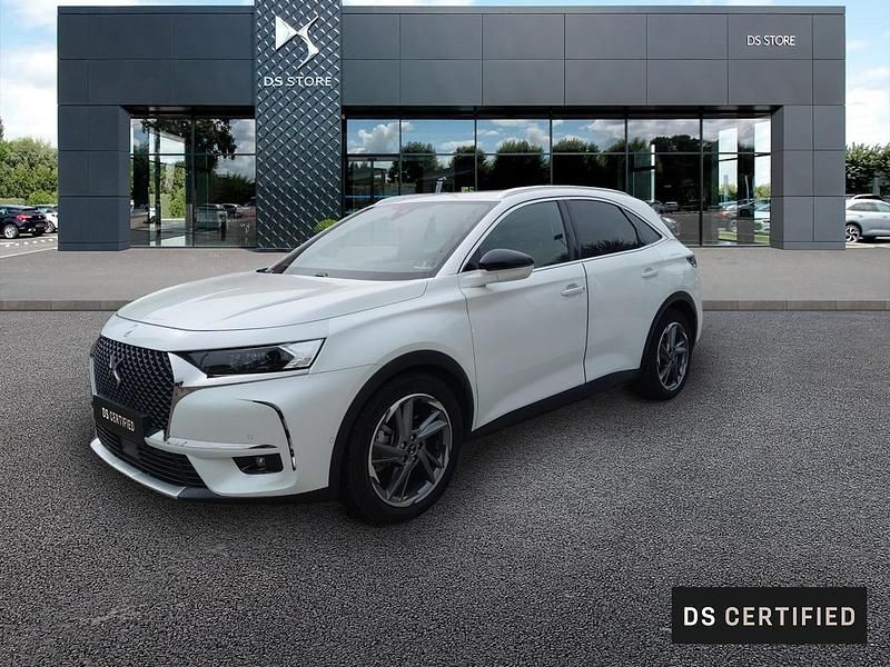 Blanc Utilisé 2022 DS Automobiles DS7 Crossback Rivoli SUV | 33 290 € (Prix juste) - Image 1/4