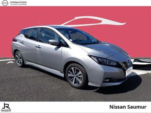 Gris Utilisé 2021 Nissan Leaf Acenta Citadine | 13 490 € (Prix juste) - Image 1/4