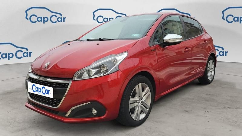Rouge Occasion 2019 Peugeot 208 Signature Sky Citadine | 6 990 € (Super prix) - Image 1/3