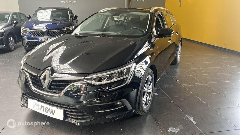 Blanc Utilisé 2024 Renault Mégane GrandTour Evolution Break | 22 999 € (Prix juste) - Image 1/4