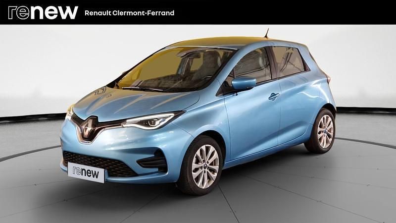 Bleu Occasion 2019 Renault Zoe Zen Citadine | 10 990 € (Prix cher) - Image 1/4