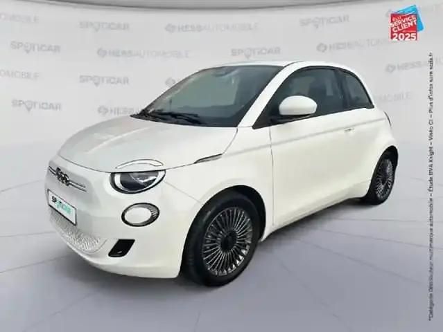 Blanc Utilisé 2022 Fiat 500e Berline | 17 499 € (Prix juste) - Image 1/4