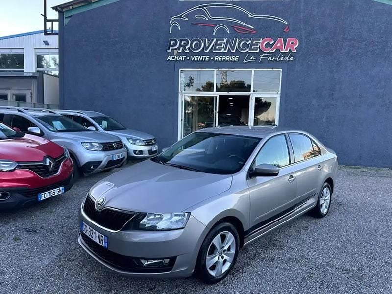 Occasion Skoda Rapid Active 118 ch (86 kW) 2018 Beige Citadine