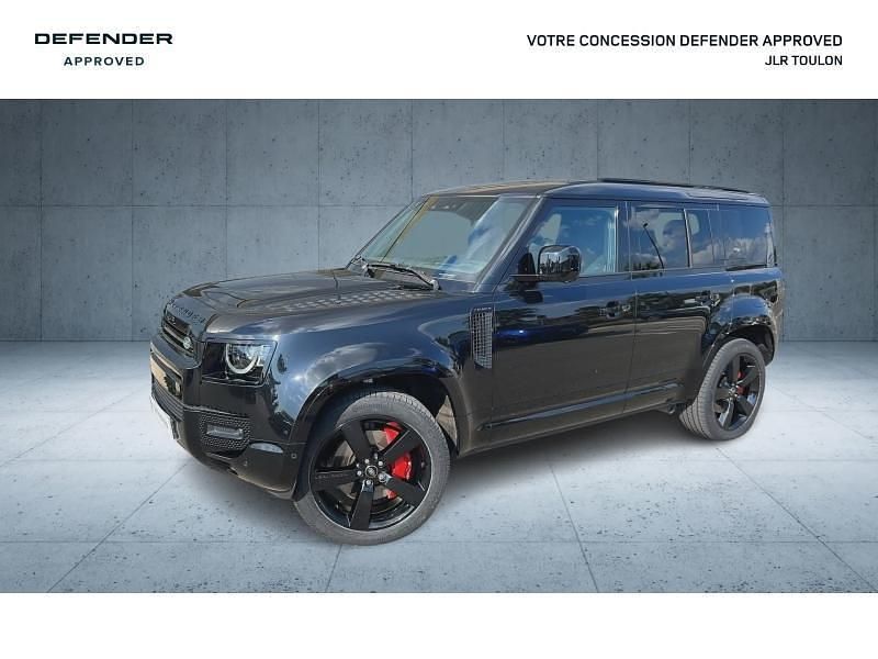 Santorini black métallisé Utilisé 2024 Land Rover Defender HSE Dynamic SUV | 95 900 € (Prix cher) - Image 1/4