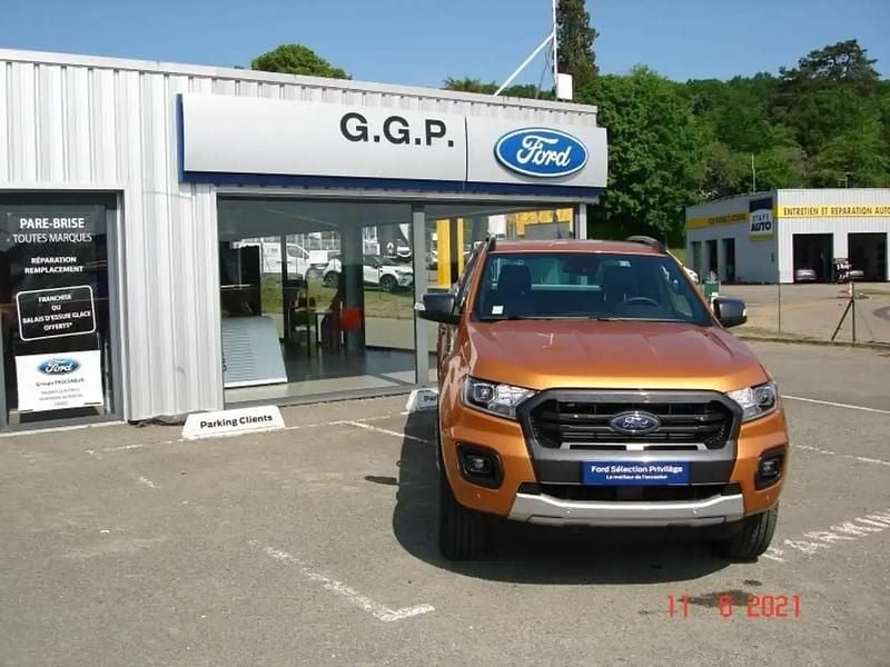 Occasion Ford Ranger Wildtrack 218 ch (160 kW) 2021 Orange Pick-up