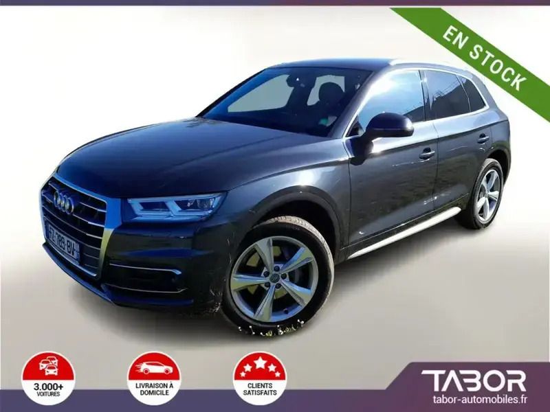 Gris Utilisé 2019 Audi Q5 Sport SUV | 35 488 € (Prix juste) - Image 1/4