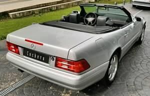 Occasion Mercedes SL320 224 ch (164 kW) 1999 Argent Cabriolet