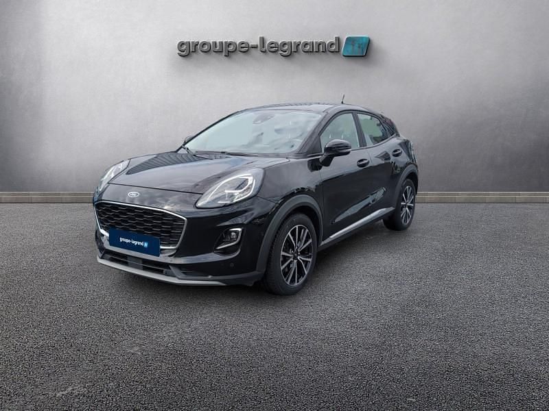 Noir Utilisé 2022 Ford Puma Titanium Coupé | 18 390 € (Prix juste) - Image 1/4