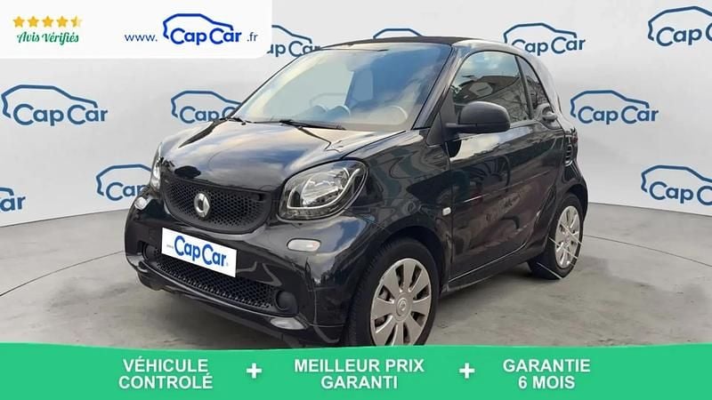Noir Utilisé 2017 Smart ForTwo Coupé Pure Citadine | 8 990 € - Image 1/4
