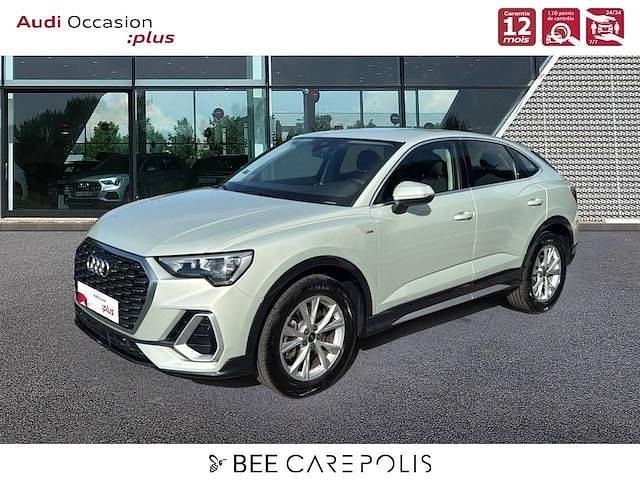 Argent rosée métallisé Utilisé 2021 Audi Q3 Sportback S-Line SUV | 35 900 € - Image 1/4