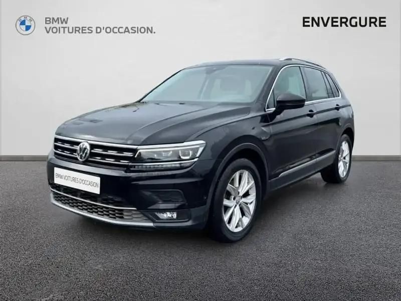 Noir Utilisé 2019 VW Tiguan SUV | 23 870 € (Prix assez cher) - Image 1/4