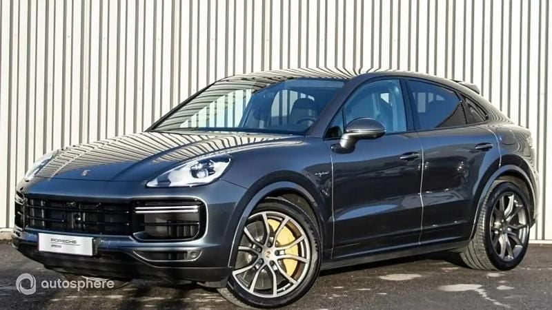 Gris quartzite métallisée Utilisé 2021 Porsche Cayenne Turbo S SUV | 116 900 € (Super prix) - Image 1/4