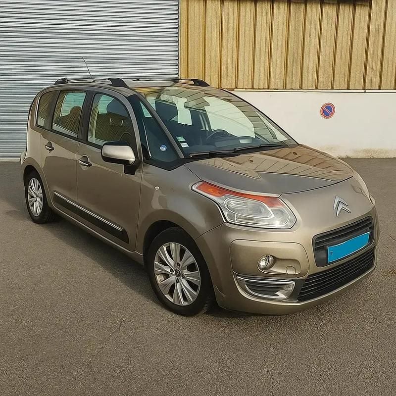 Beige Utilisé 2009 Citroën C3 Picasso Exclusive Monospace | 2 890 € (Super prix) - Image 1/4
