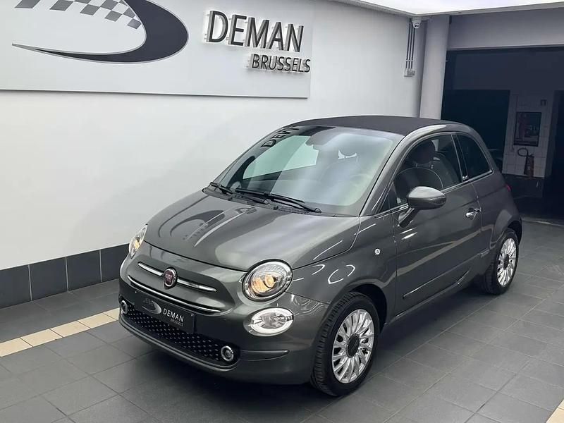Gris Utilisé 2019 Fiat 500C Cabriolet | 13 200 € (Prix juste) - Image 1/4