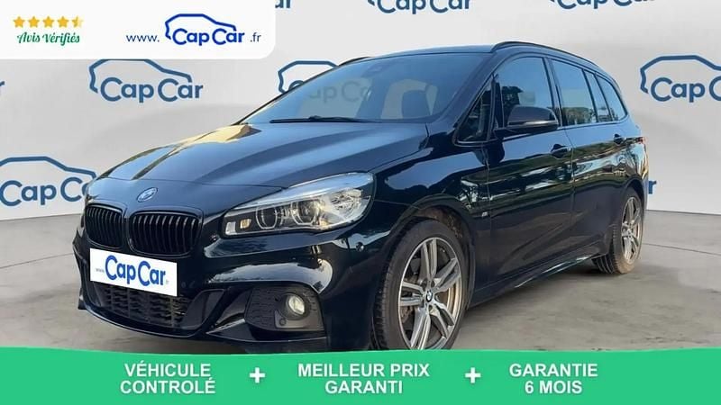 Noir Occasion 2017 BMW 218 M Sport Monospace | 15 790 € (Prix juste) - Image 1/4