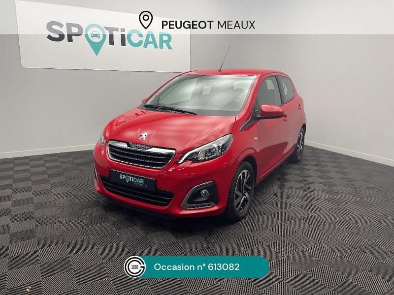 Rouge Utilisé 2022 Peugeot 108 Allure Citadine | 10 990 € (Prix juste) - Image 1/4