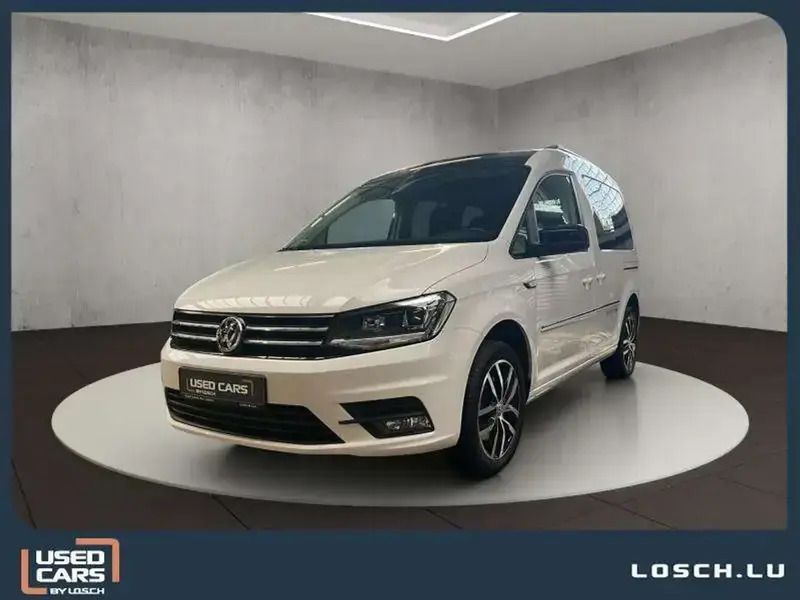 Blanc Utilisé 2020 VW Caddy Comfortline Monospace | 26 656 € (Prix juste) - Image 1/4