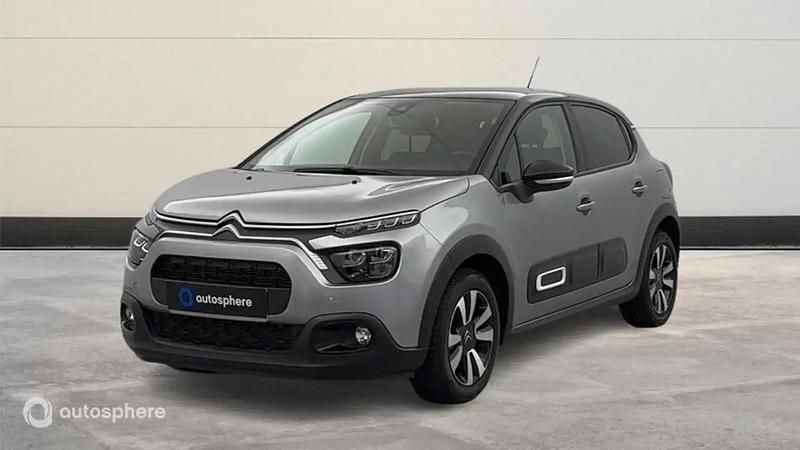 Gris Utilisé 2023 Citroën C3 PureTech Citadine | 11 499 € (Prix juste) - Image 1/4