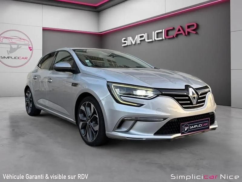 Gris Occasion 2017 Renault Mégane IV Intens Berline | 13 400 € (Prix cher) - Image 1/4