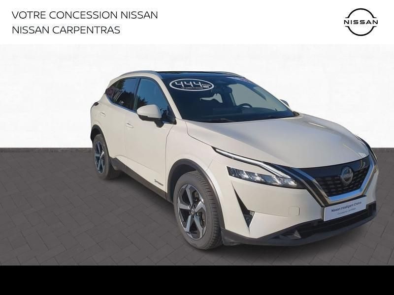 Blanc lunaire (spéciale) Occasion 2022 Nissan Qashqai N-Connecta SUV | 25 980 € (Prix juste) - Image 1/4
