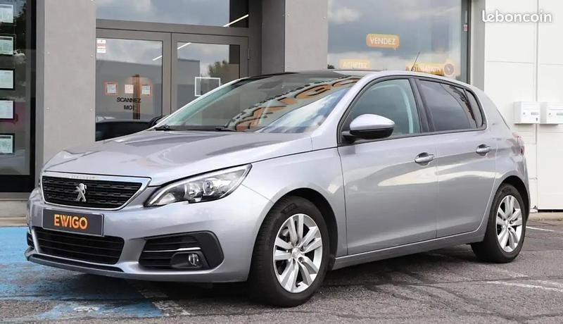 Gris Utilisé 2021 Peugeot 308 Berline | 12 990 € (Bon prix) - Image 1/4