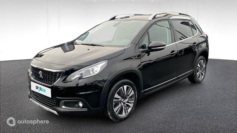 Noir Utilisé 2019 Peugeot 2008 Allure SUV | 11 060 € (Super prix) - Image 1/4