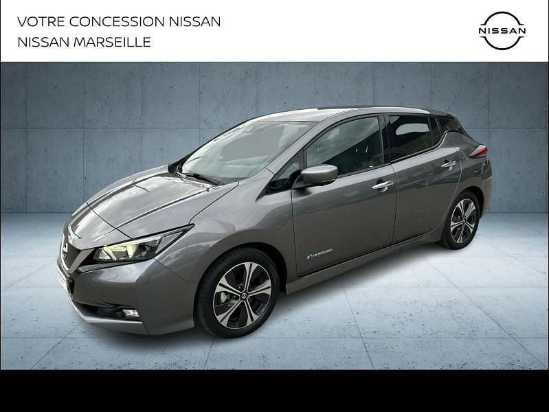 Gris squale Utilisé 2019 Nissan Leaf N-Connecta Citadine | 11 990 € (Bon prix) - Image 1/4