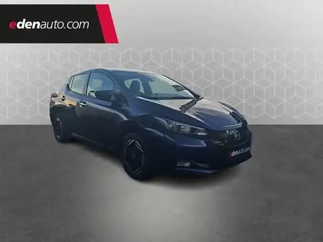 Bleu Occasion 2022 Nissan Leaf Citadine | 12 990 € (Super prix) - Image 1/4