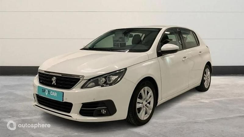 Blanc Occasion 2019 Peugeot 308 Business-Line Berline | 12 799 € (Bon prix) - Image 1/4