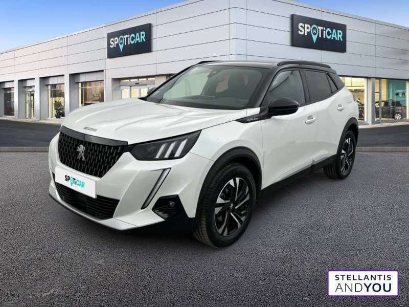 Blanc Utilisé 2020 Peugeot 2008 GT-line SUV | 17 290 € (Prix juste) - Image 1/3