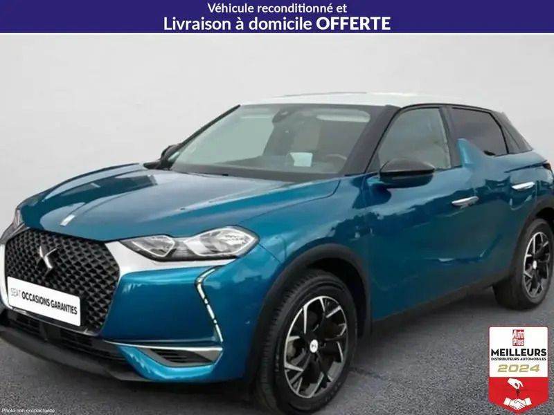 Bleu Utilisé 2021 DS Automobiles DS3 Crossback E-Tense So Chic SUV | 22 950 € - Image 1/4