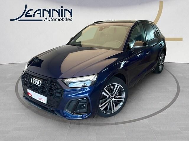 Bleu navarre métallisé Utilisé 2021 Audi Q5 S-Line SUV | 40 980 € (Bon prix) - Image 1/4