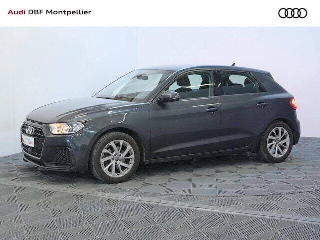 Occasion Audi A1 Sportback Design 116 ch (85 kW) 2019 Gris manhattan métallisé Citadine