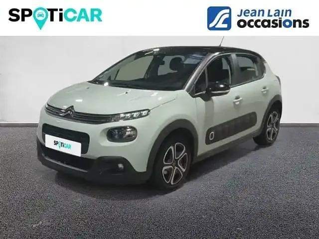 Vert Occasion 2019 Citroën C3 PureTech Berline | 9 474 € (Prix juste) - Image 1/4