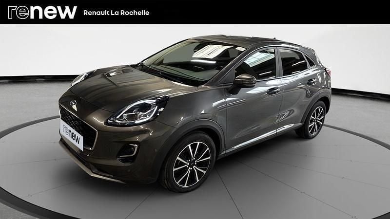 Gris Utilisé 2021 Ford Puma Gen-E ST-Line SUV | 13 990 € (Bon prix) - Image 1/4