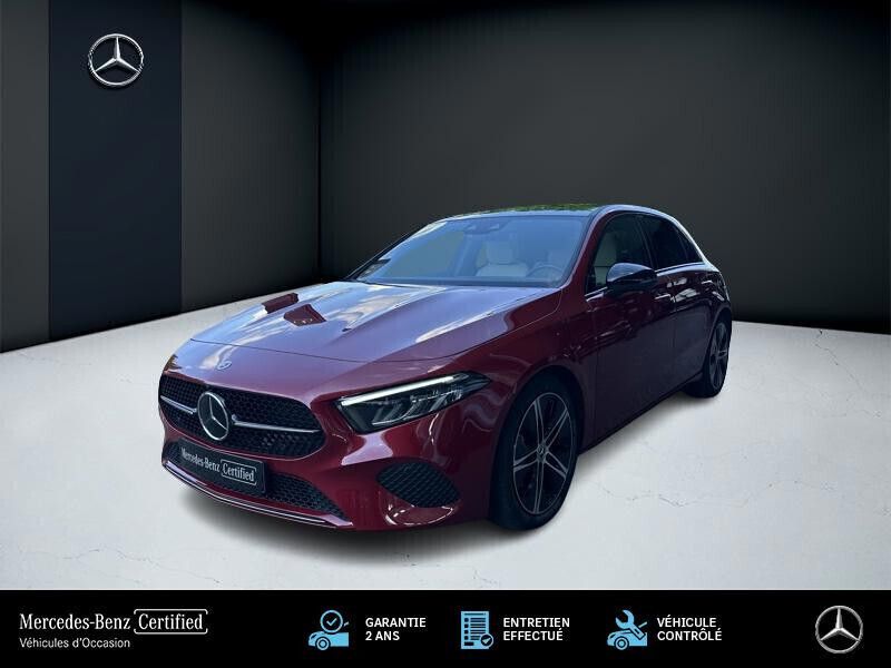 Rouge Utilisé 2023 Mercedes A200 Berline | 34 490 € (Bon prix) - Image 1/4