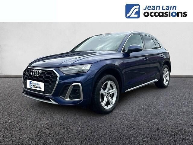Bleu navarre métallisé Utilisé 2023 Audi Q5 S-Line SUV | 47 590 € (Bon prix) - Image 1/4
