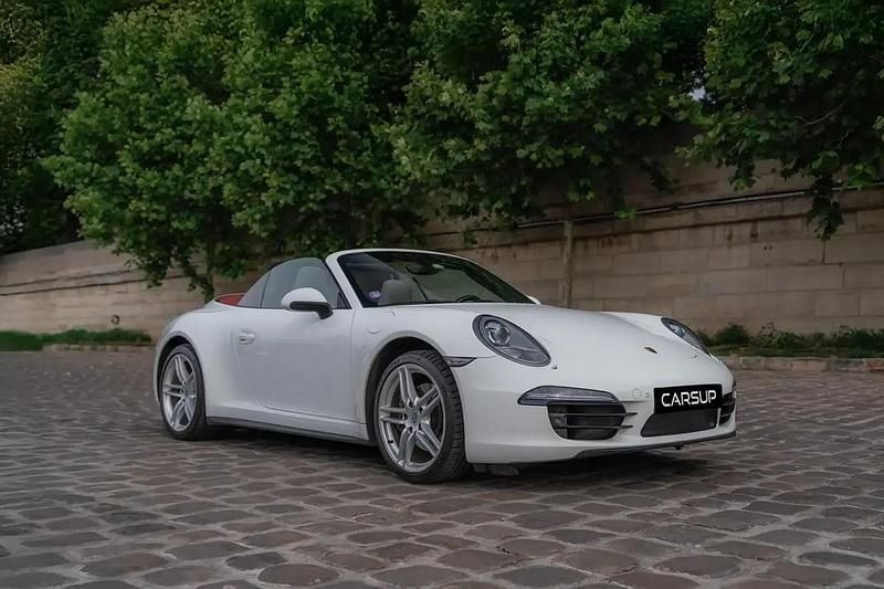Blanc Utilisé 2013 Porsche 911 Carrera 4 Cabriolet | 104 900 € - Image 1/4