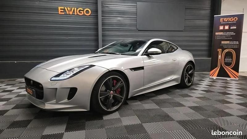Gris Utilisé 2019 Jaguar F-Type S Coupé | 52 990 € (Bon prix) - Image 1/4