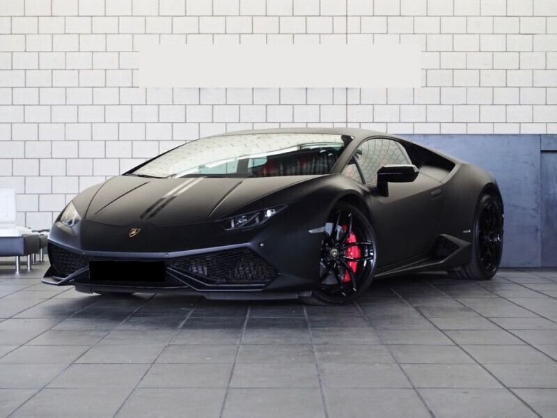 Noir mat Utilisé 2017 Lamborghini Huracán Cabriolet | 230 000 € (Prix juste) - Image 1/4