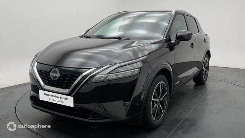 Noir Occasion 2023 Nissan Qashqai Tekna SUV | 21 580 € (Bon prix) - Image 1/4
