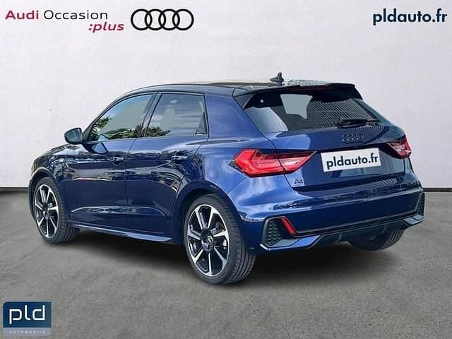 Occasion Audi A1 Sportback S-Line 150 ch (110 kW) 2024 Bleu navarre métallisé noir mythe métallisé Citadine