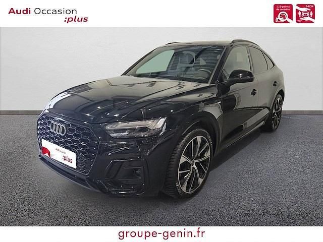 Noir mythe métallisé Occasion 2023 Audi Q5 Sportback S-Line SUV | 46 900 € (Prix juste) - Image 1/4