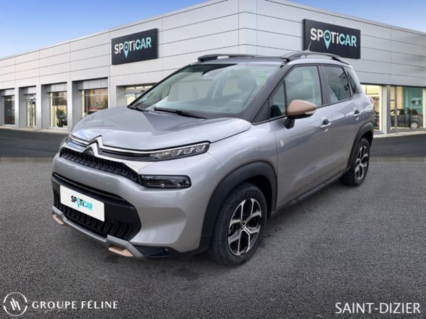 Gris Utilisé 2023 Citroën C3 Aircross PureTech SUV | 18 400 € (Prix assez cher) - Image 1/4
