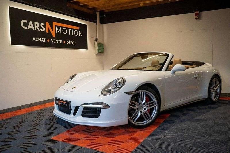 Occasion Porsche 911 Carrera 4S Cabriolet 401 ch (294 kW) 2013 Blanc Cabriolet