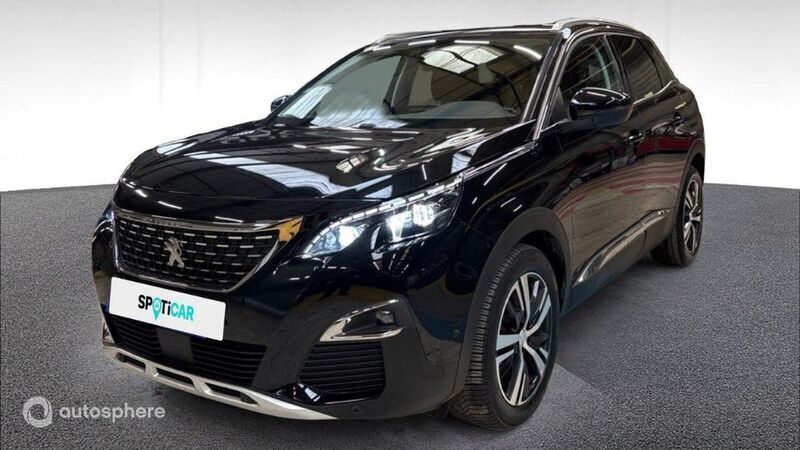 Noir Utilisé 2020 Peugeot 3008 Allure SUV | 16 780 € (Prix juste) - Image 1/4