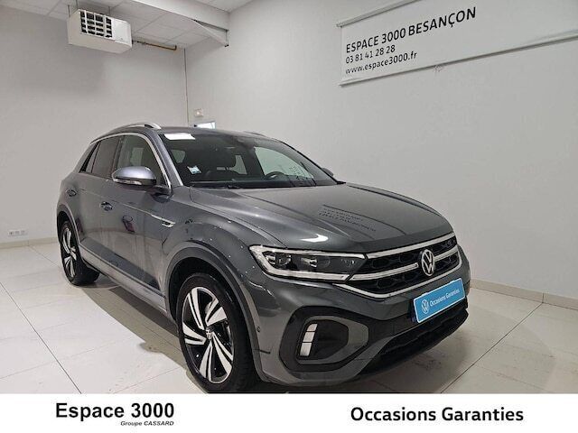 Gris Utilisé 2023 VW T-Roc R-line SUV | 36 970 € (Prix cher) - Image 1/4