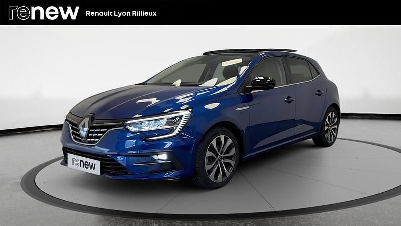 Bleu Utilisé 2024 Renault Mégane IV Techno Berline | 22 990 € (Prix juste) - Image 1/4